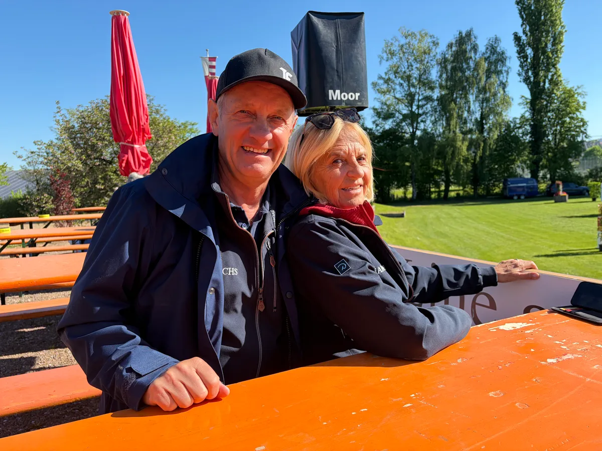 Thomas Fuchs bei den Pferdetagen in Uster.
